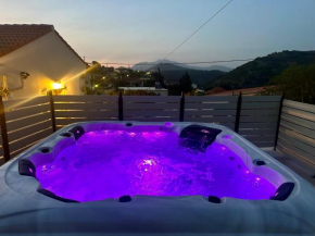 Villa Eftychia Serene Getaway with Hot Tub in a Quiet Location